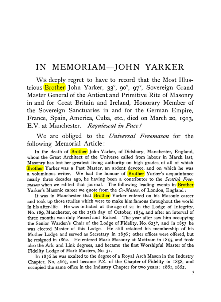 Original scan of John Yarker – In Memoriam, PDF page 3