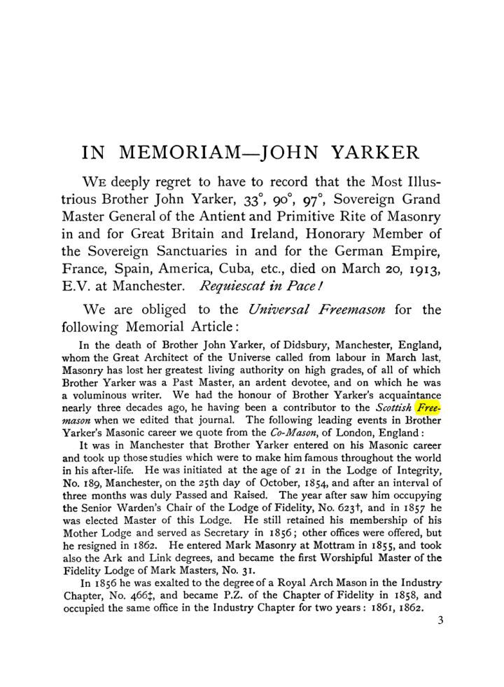 Original scan of John Yarker – In Memoriam, PDF page 3