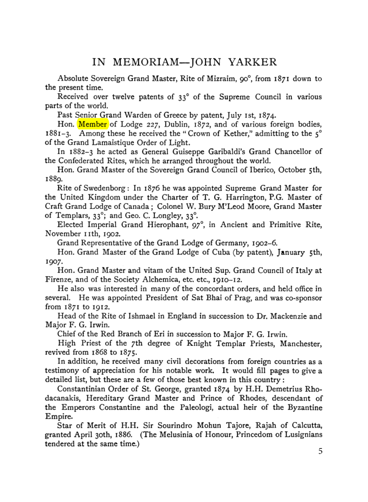 Original scan of John Yarker – In Memoriam, PDF page 5