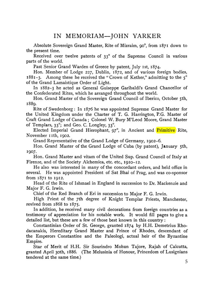 Original scan of John Yarker – In Memoriam, PDF page 5