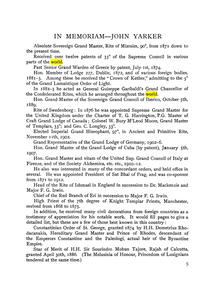 Original scan of John Yarker – In Memoriam, PDF page 5