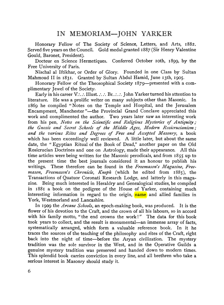 Original scan of John Yarker – In Memoriam, PDF page 6