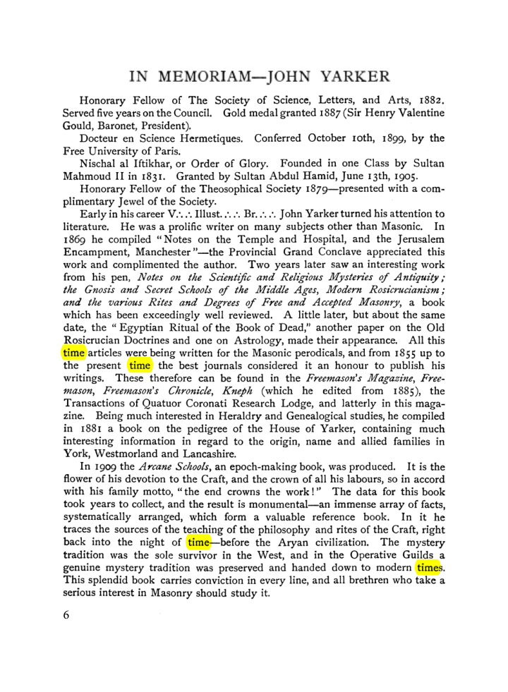 Original scan of John Yarker – In Memoriam, PDF page 6