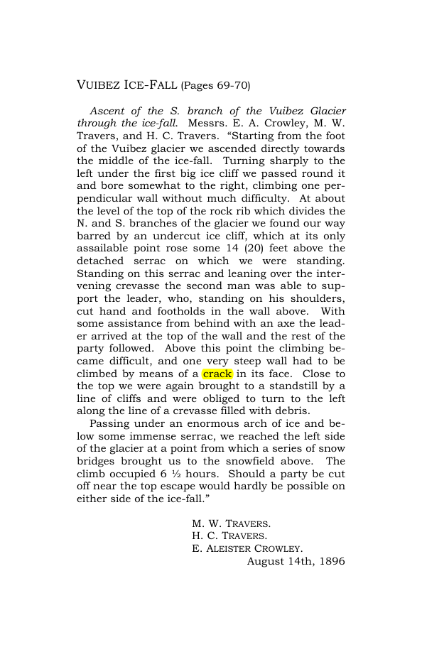 Original scan of Guide to the Walks & Climbs Around Arolla, PDF page 2