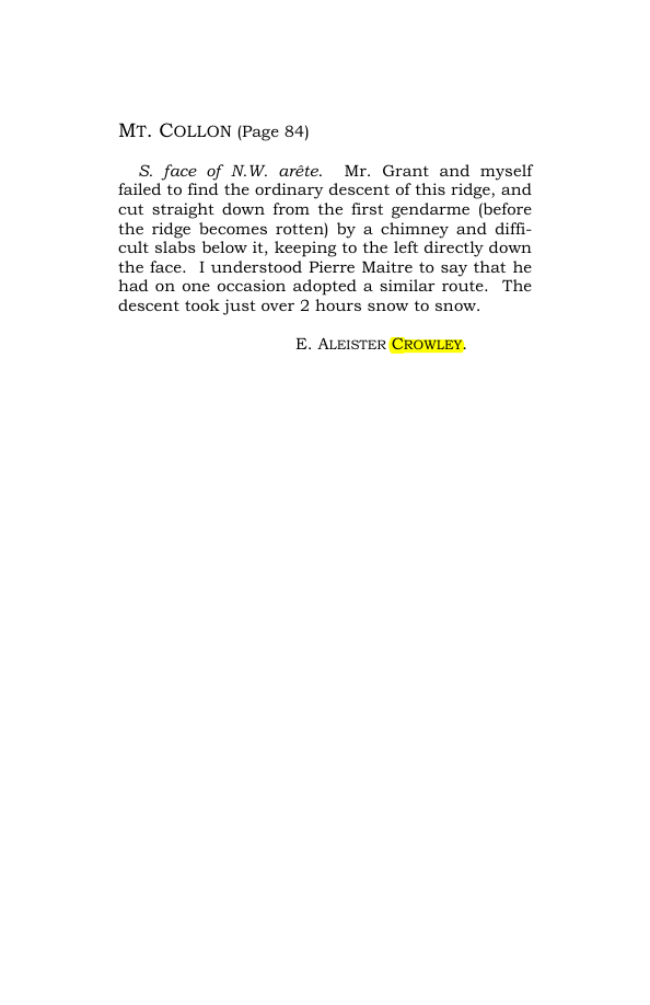 Original scan of Guide to the Walks & Climbs Around Arolla, PDF page 3