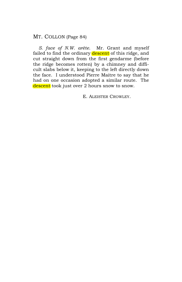 Original scan of Guide to the Walks & Climbs Around Arolla, PDF page 3