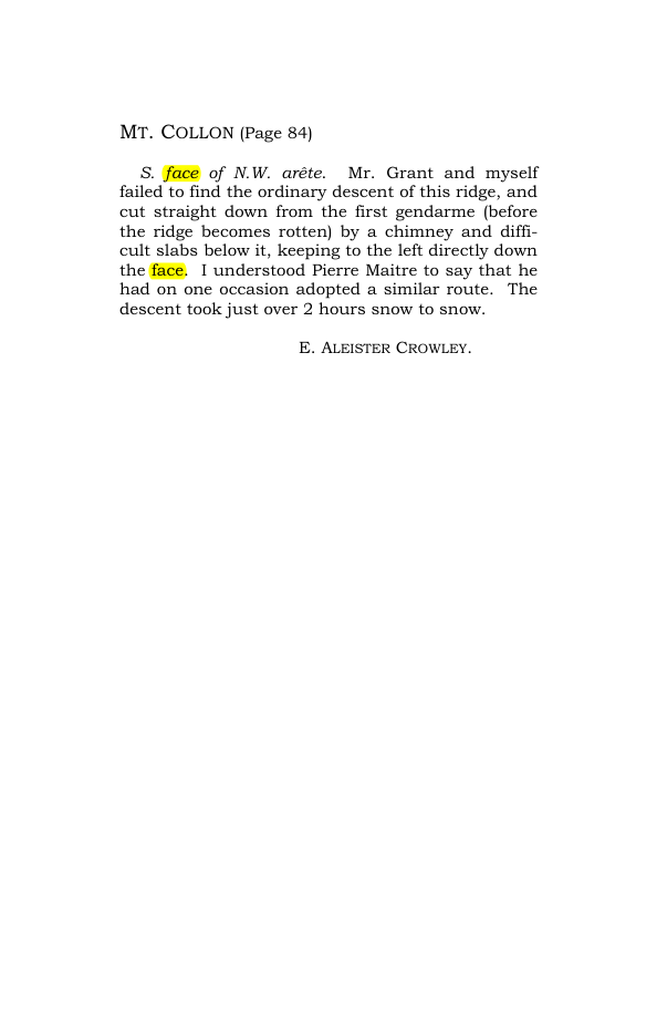 Original scan of Guide to the Walks & Climbs Around Arolla, PDF page 3