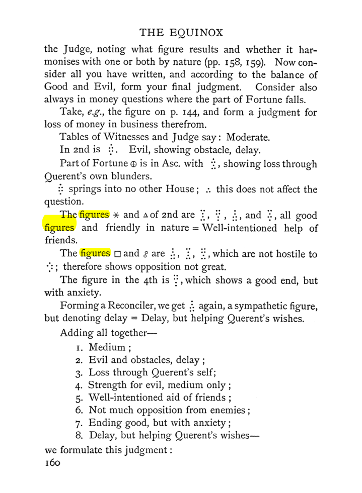 Original scan of Handbook of Geomancy, PDF page 26