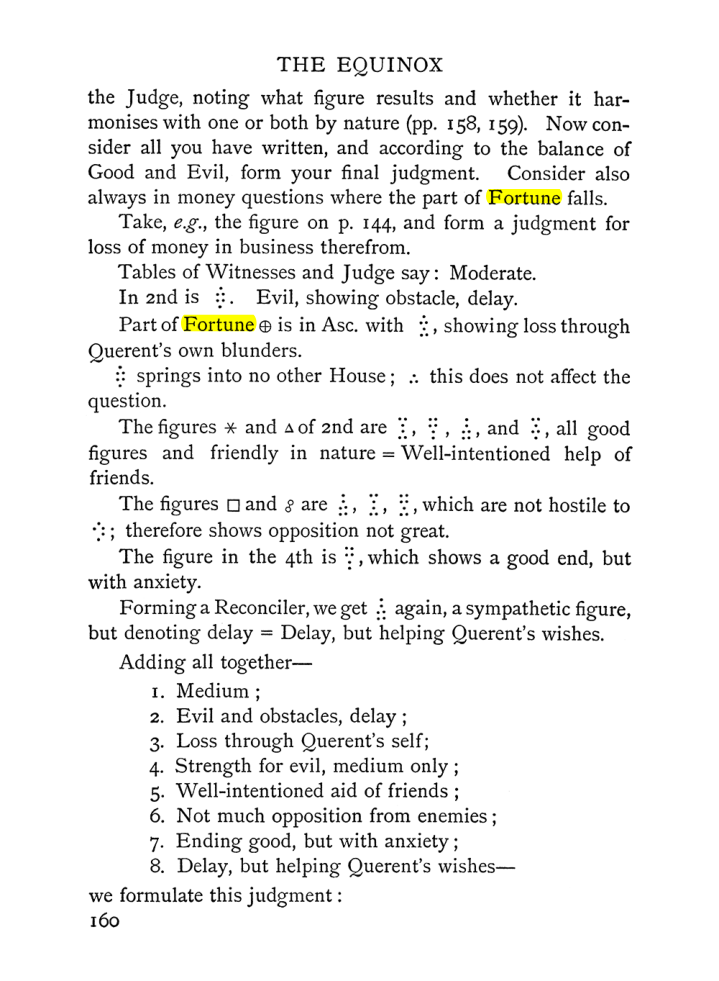 Original scan of Handbook of Geomancy, PDF page 26