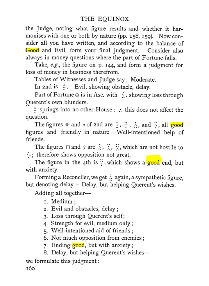 Original scan of Handbook of Geomancy, PDF page 26