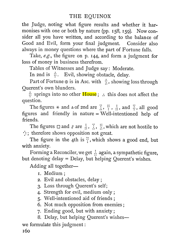Original scan of Handbook of Geomancy, PDF page 26