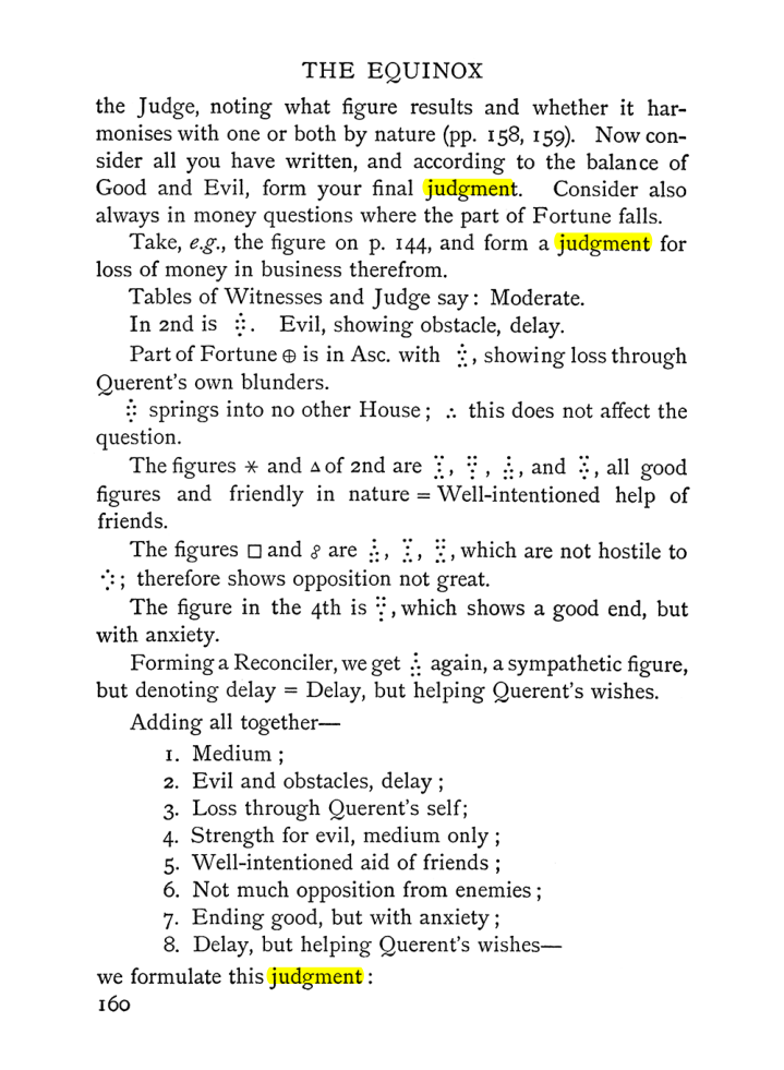 Original scan of Handbook of Geomancy, PDF page 26