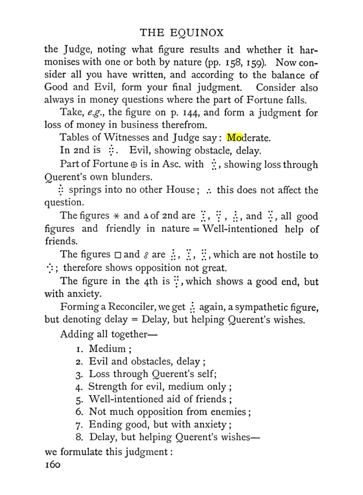 Original scan of Handbook of Geomancy, PDF page 26