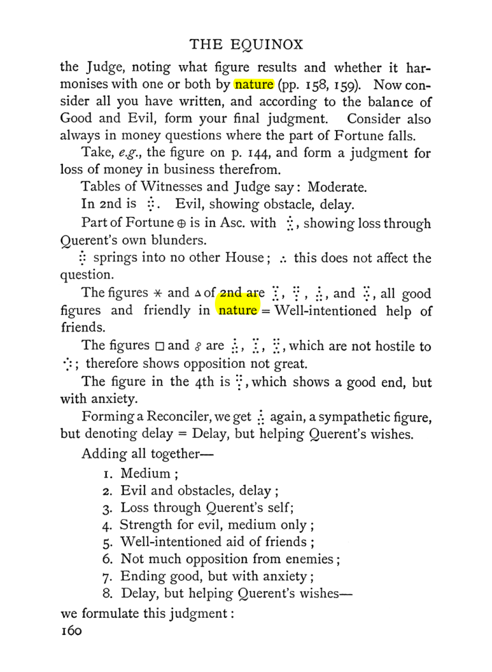 Original scan of Handbook of Geomancy, PDF page 26