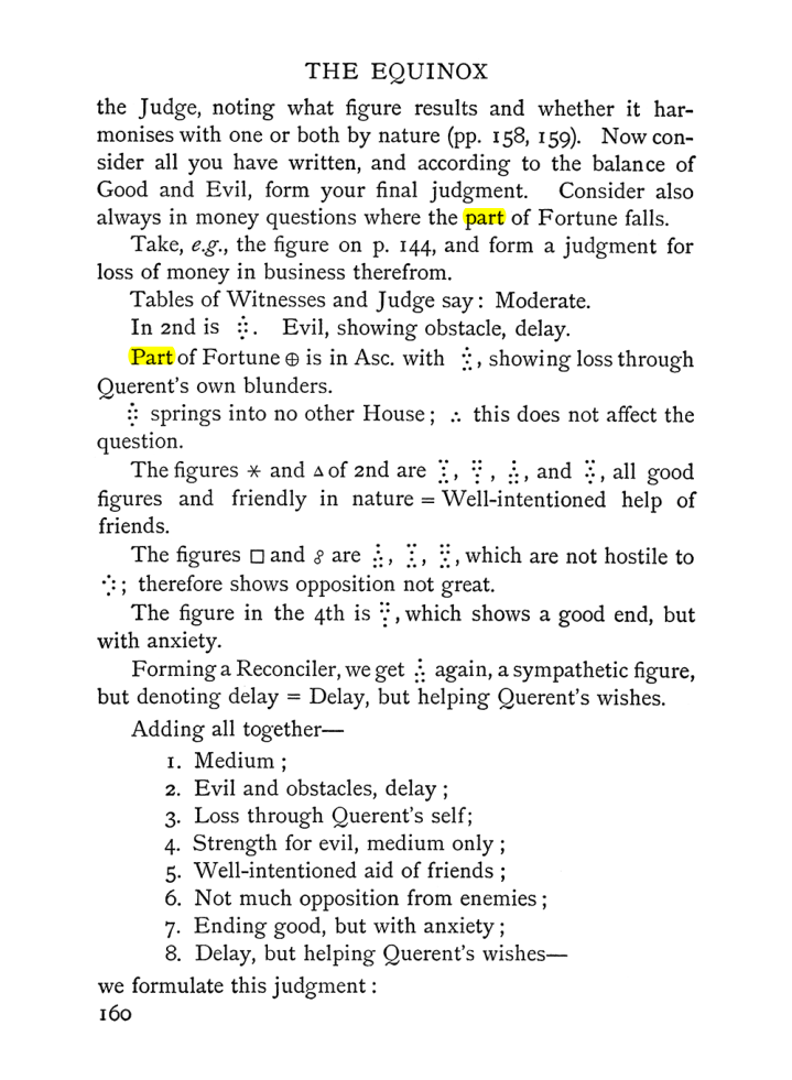 Original scan of Handbook of Geomancy, PDF page 26