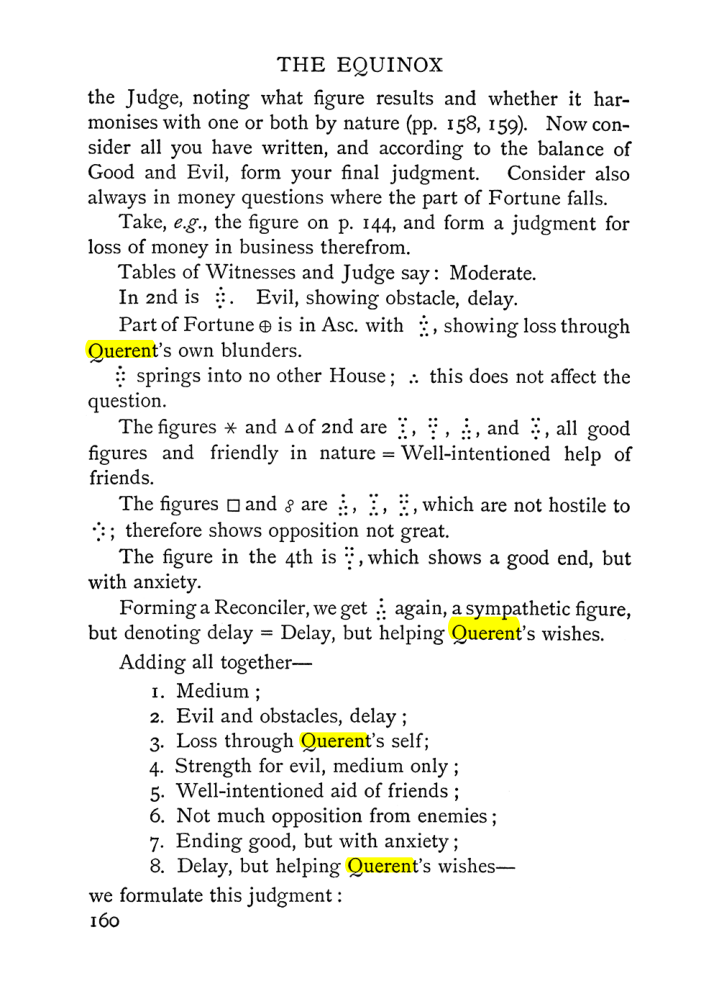 Original scan of Handbook of Geomancy, PDF page 26