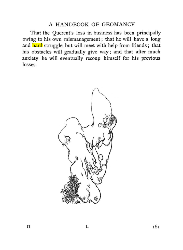 Original scan of Handbook of Geomancy, PDF page 27