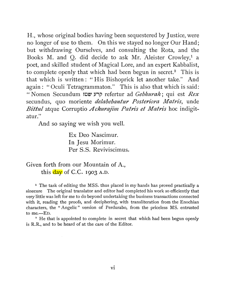 Original scan of The Goetia, PDF page 10