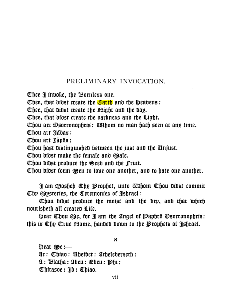 Original scan of The Goetia, PDF page 11