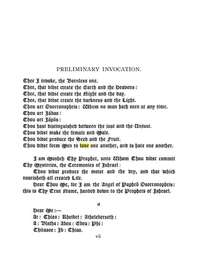 Original scan of The Goetia, PDF page 11