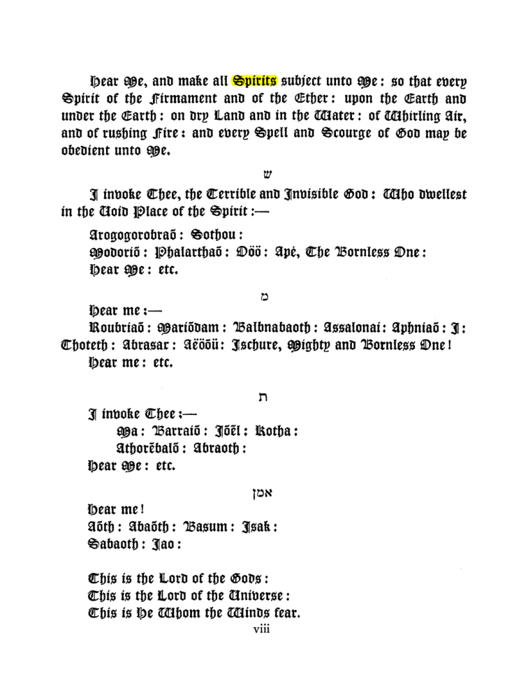 Original scan of The Goetia, PDF page 12