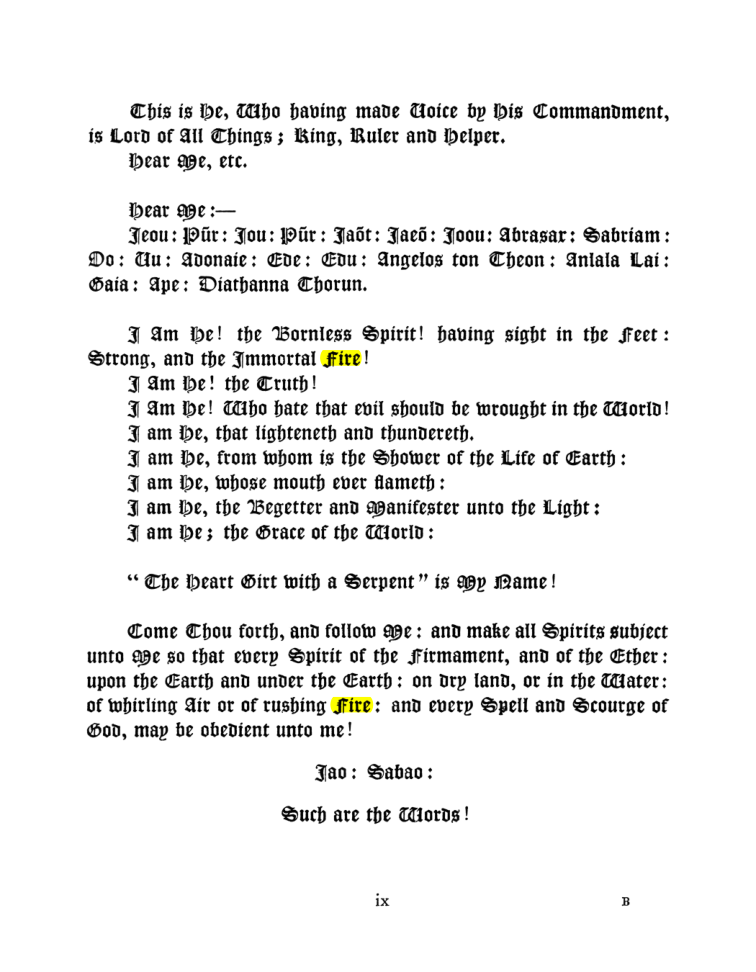Original scan of The Goetia, PDF page 13