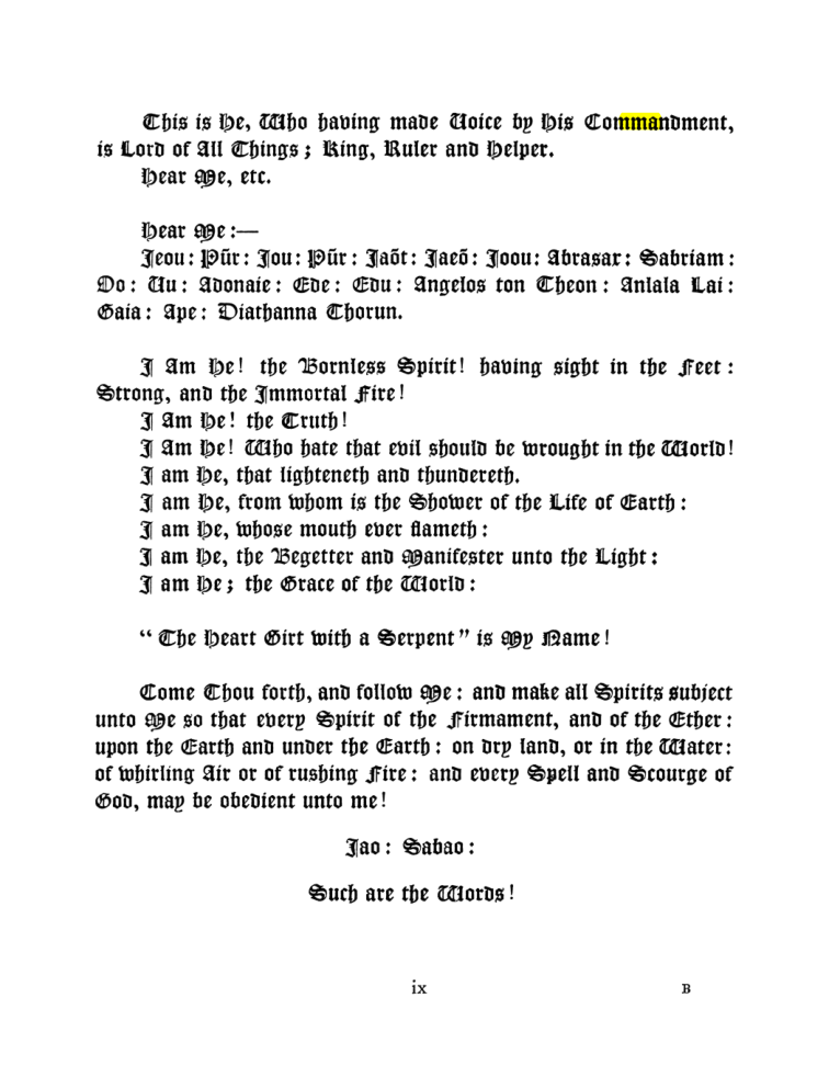 Original scan of The Goetia, PDF page 13