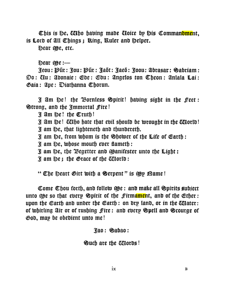 Original scan of The Goetia, PDF page 13