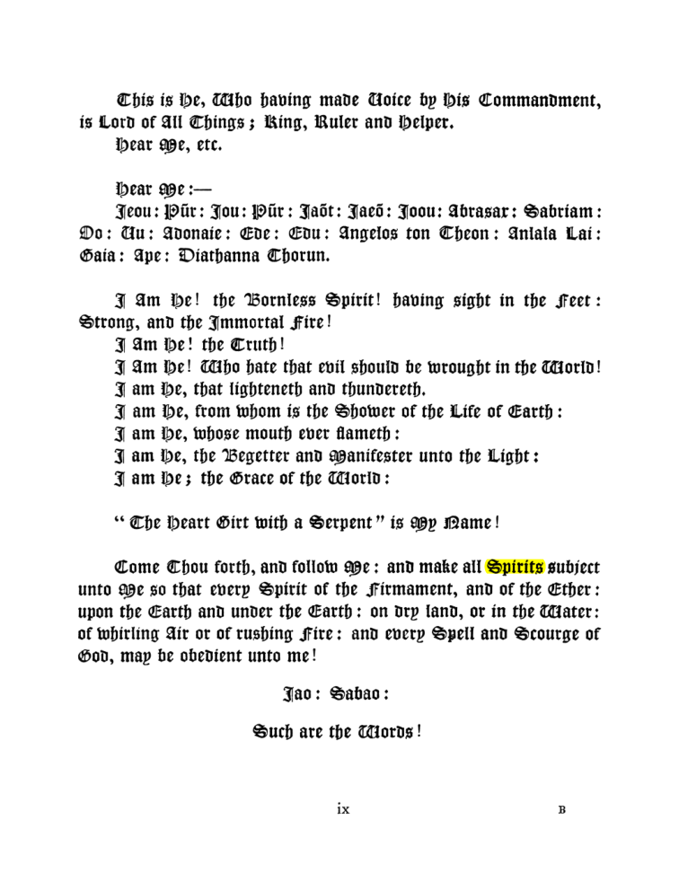 Original scan of The Goetia, PDF page 13