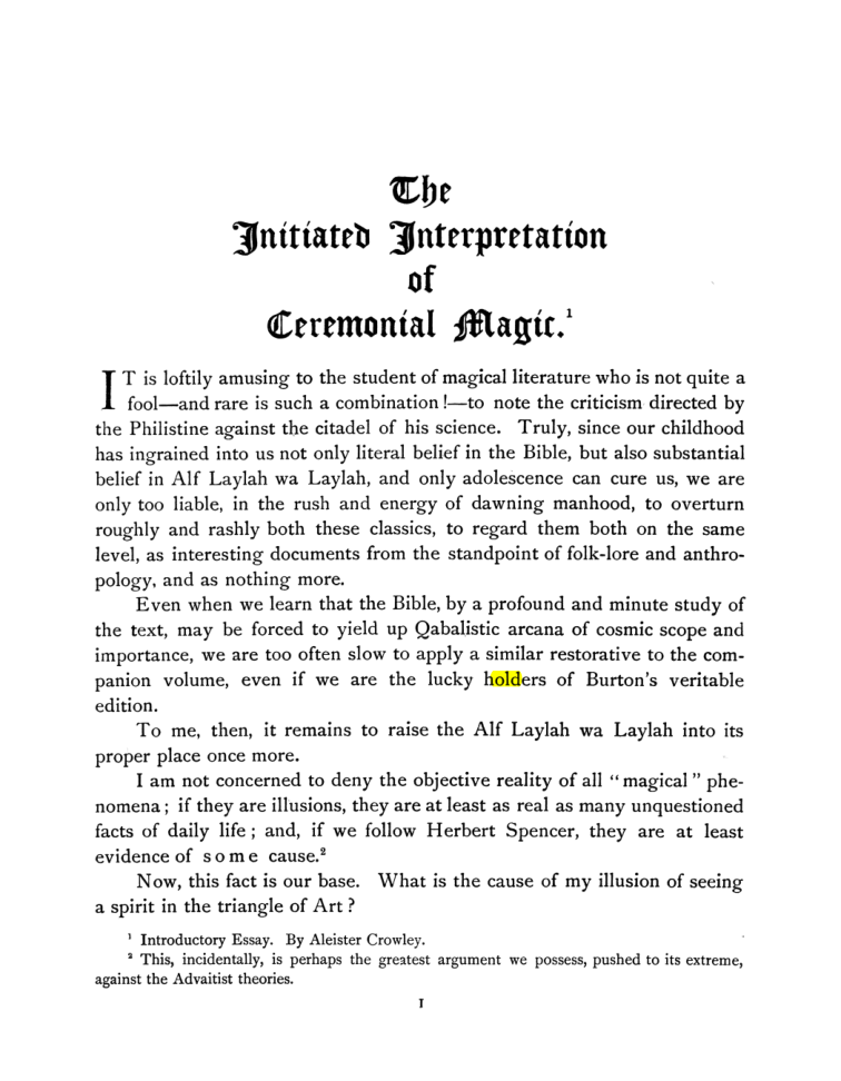 Original scan of The Goetia, PDF page 15