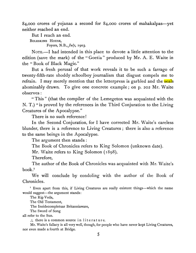 Original scan of The Goetia, PDF page 19