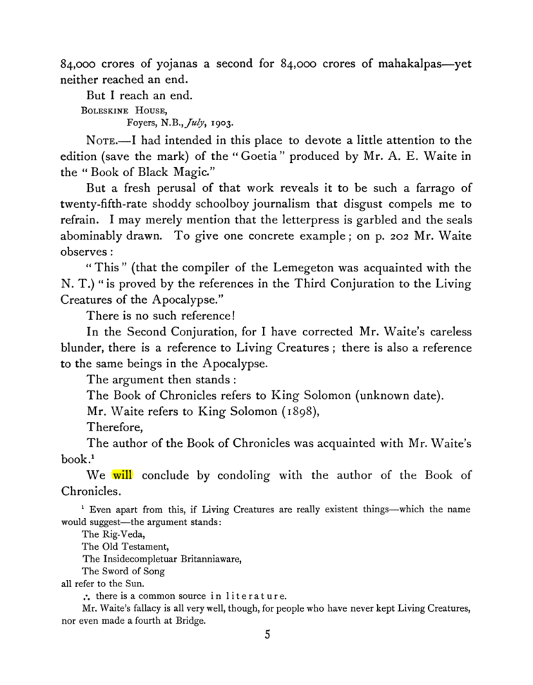 Original scan of The Goetia, PDF page 19