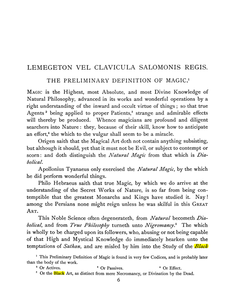 Original scan of The Goetia, PDF page 20