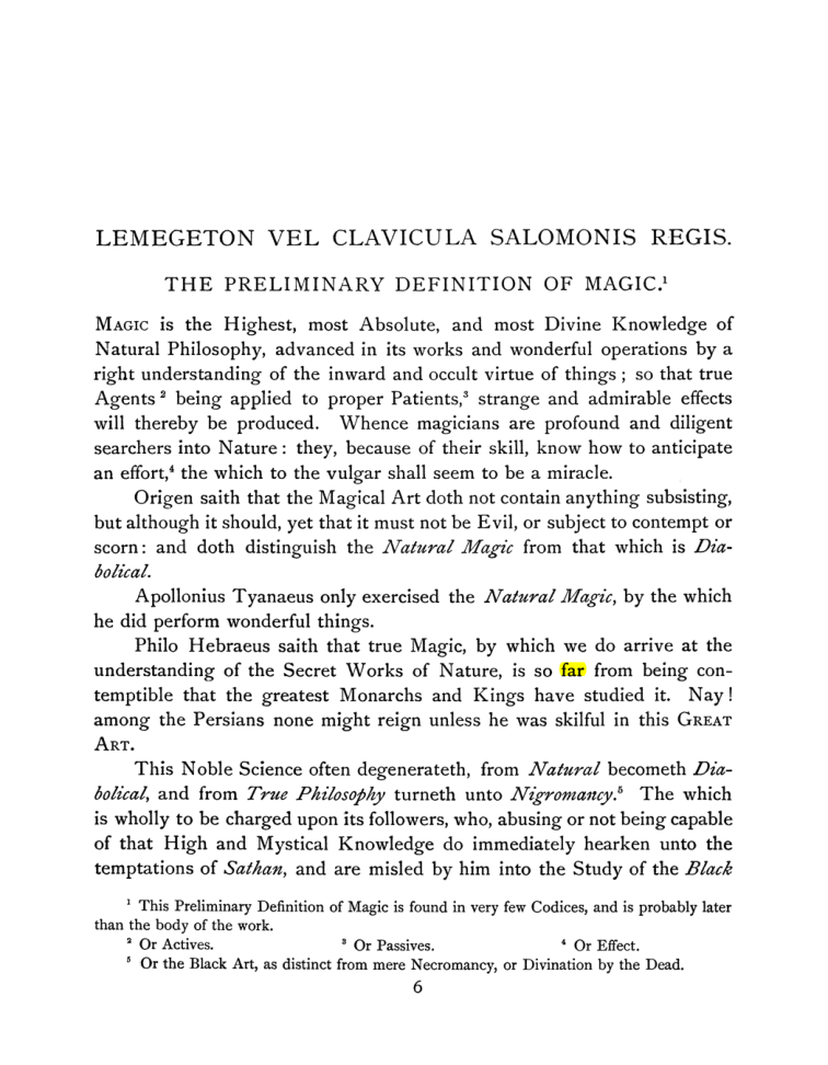 Original scan of The Goetia, PDF page 20
