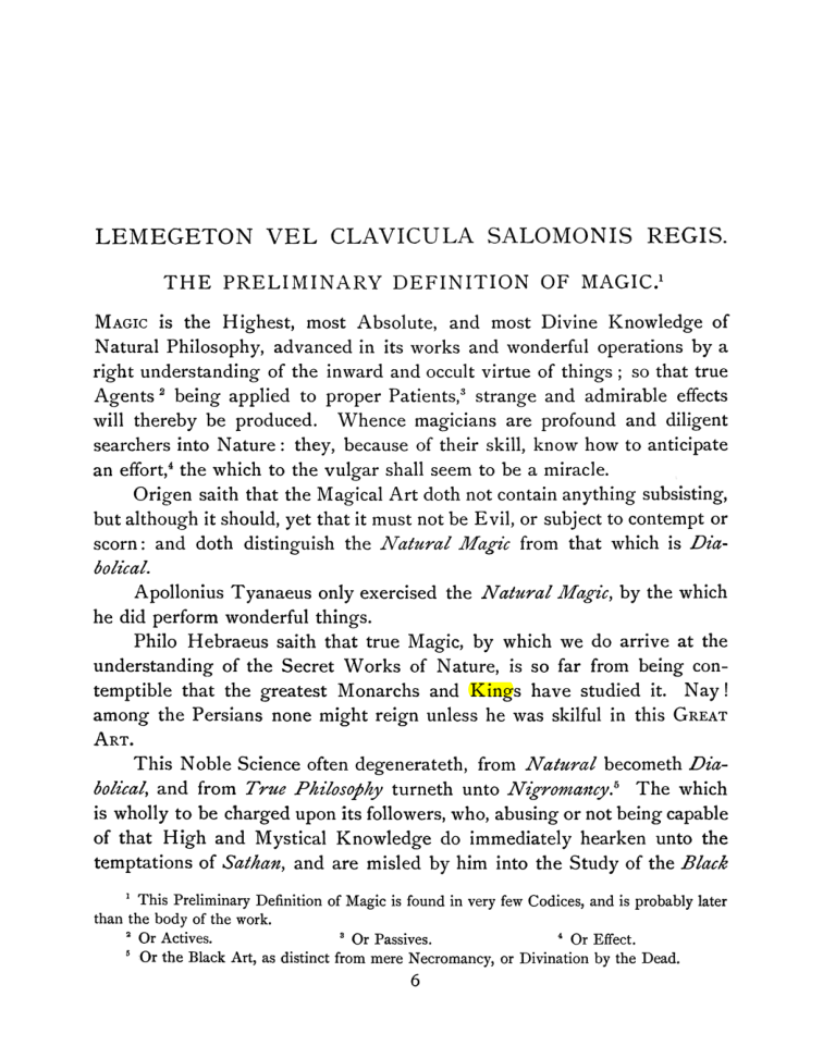 Original scan of The Goetia, PDF page 20