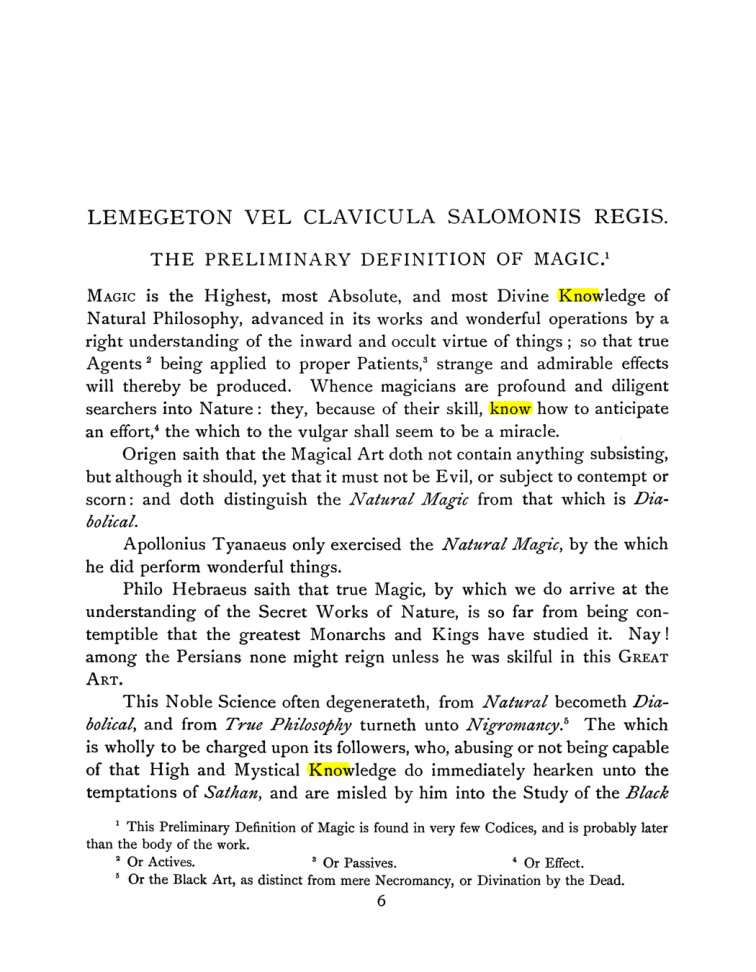 Original scan of The Goetia, PDF page 20