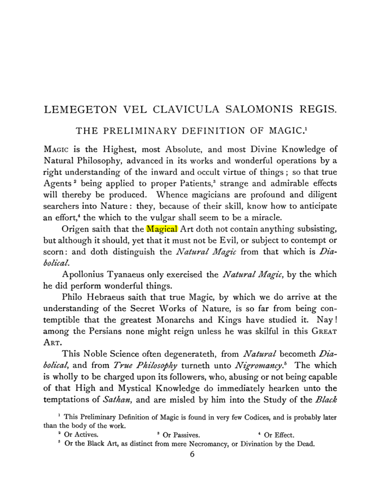 Original scan of The Goetia, PDF page 20