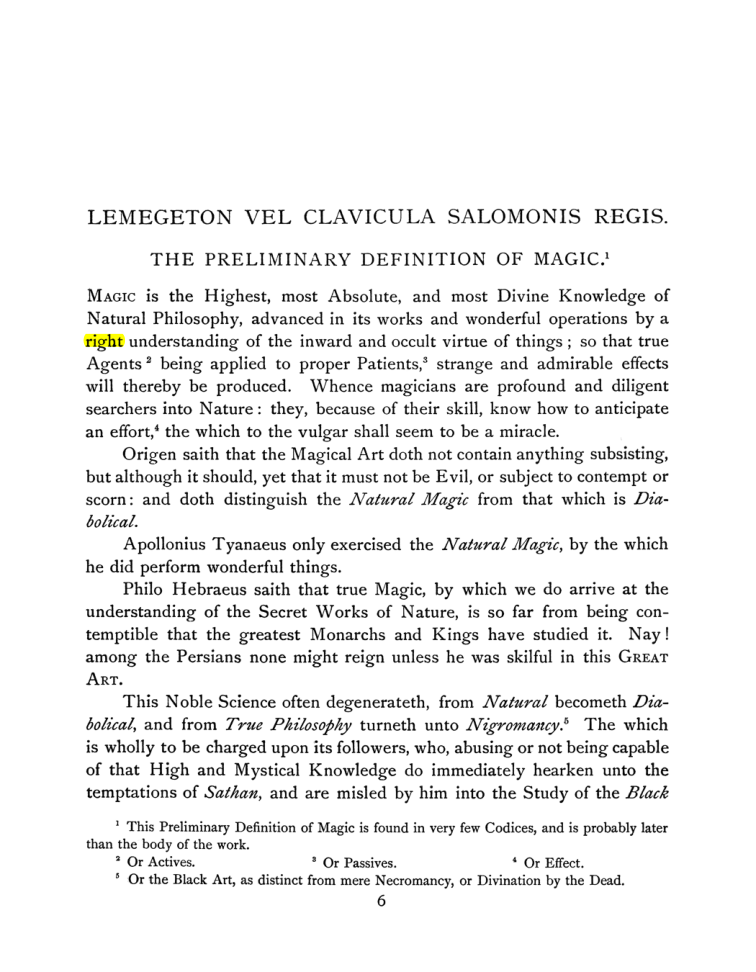 Original scan of The Goetia, PDF page 20