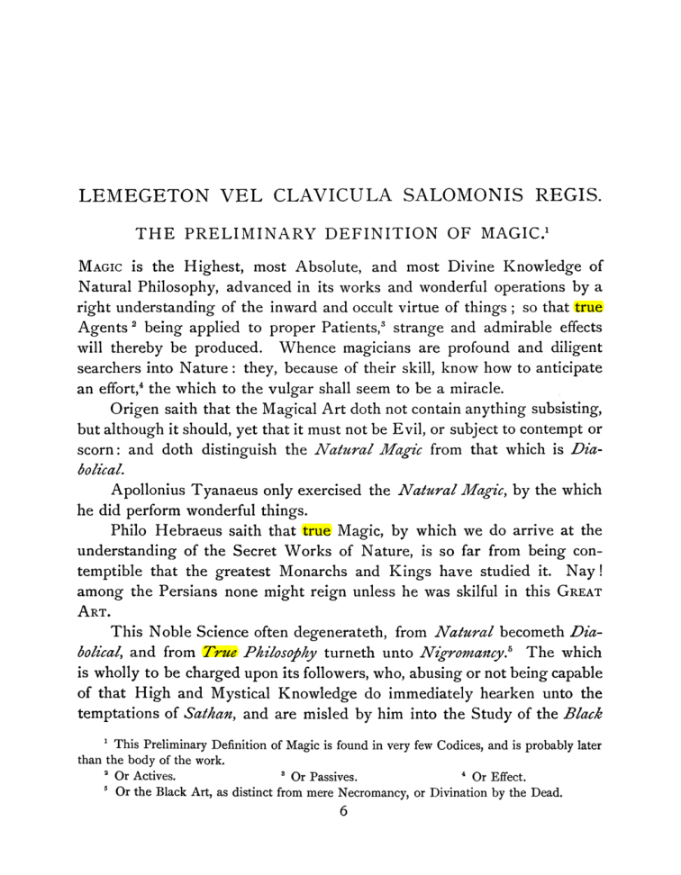 Original scan of The Goetia, PDF page 20