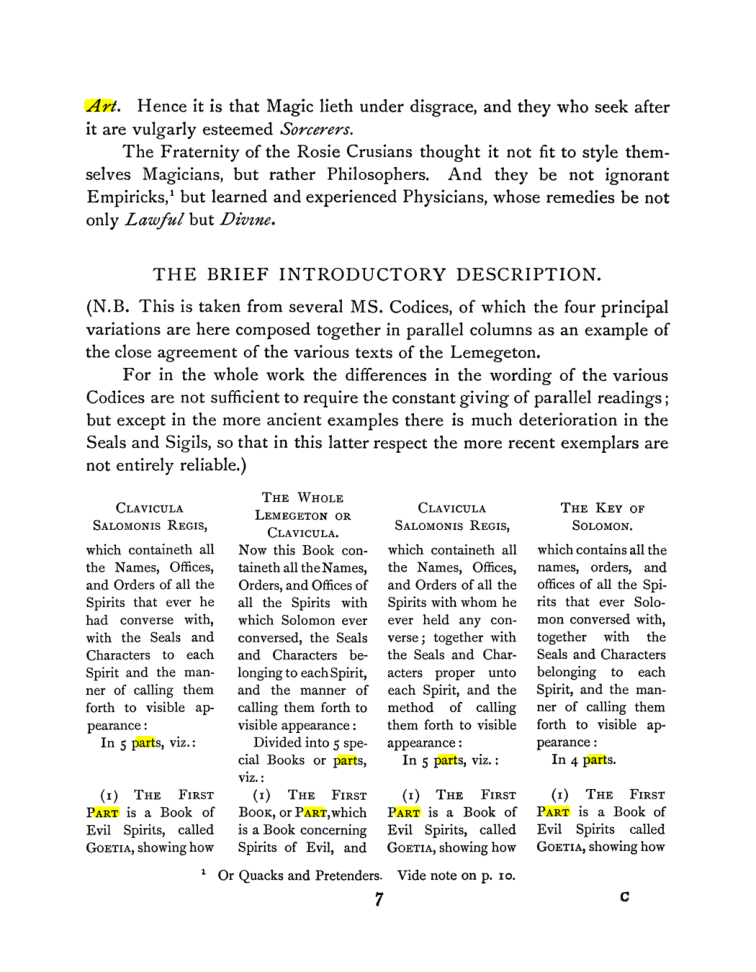 Original scan of The Goetia, PDF page 21