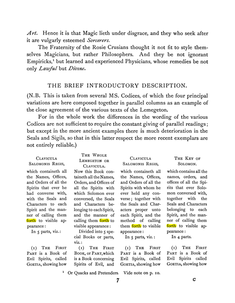 Original scan of The Goetia, PDF page 21