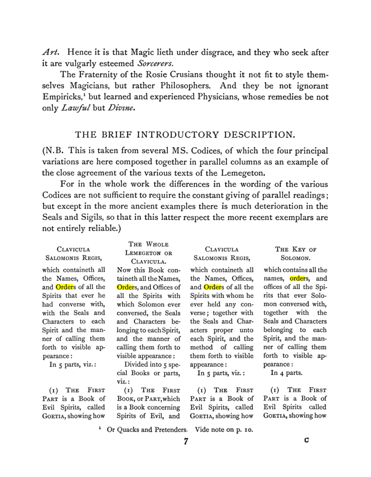 Original scan of The Goetia, PDF page 21