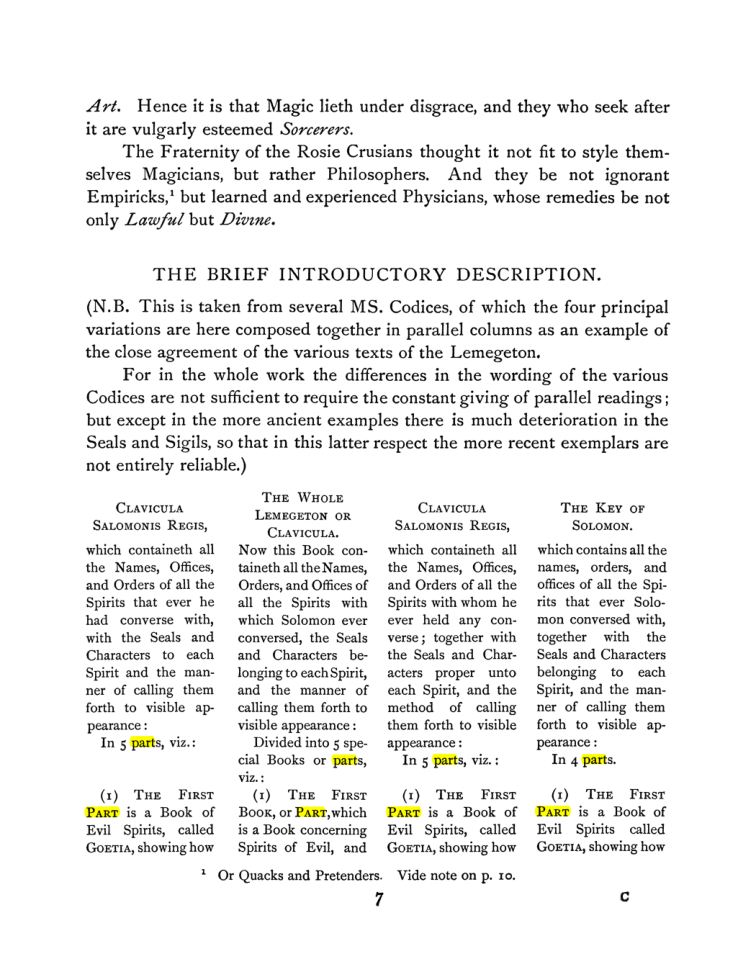 Original scan of The Goetia, PDF page 21