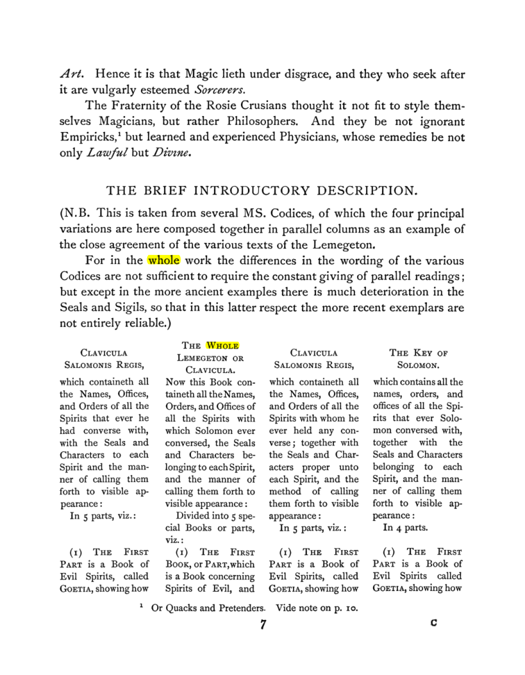 Original scan of The Goetia, PDF page 21