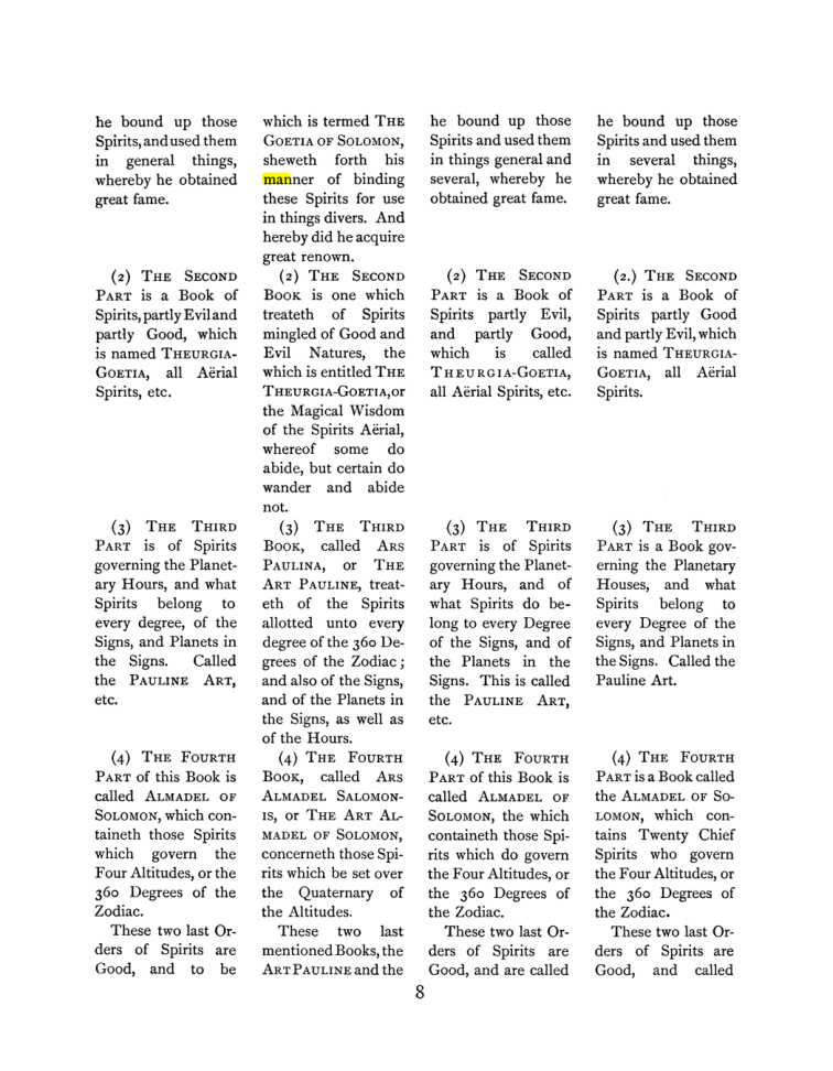 Original scan of The Goetia, PDF page 22