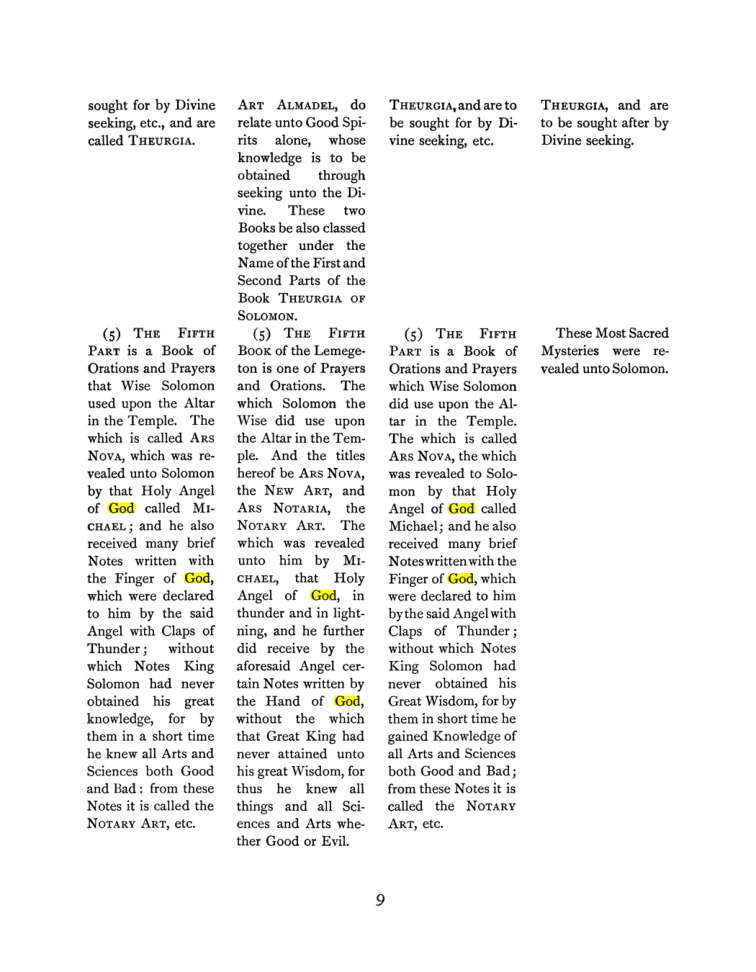 Original scan of The Goetia, PDF page 23
