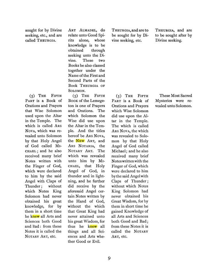 Original scan of The Goetia, PDF page 23