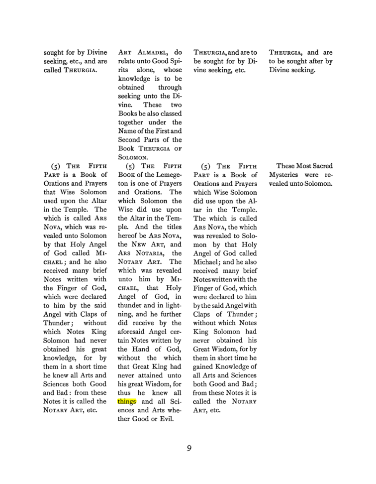Original scan of The Goetia, PDF page 23