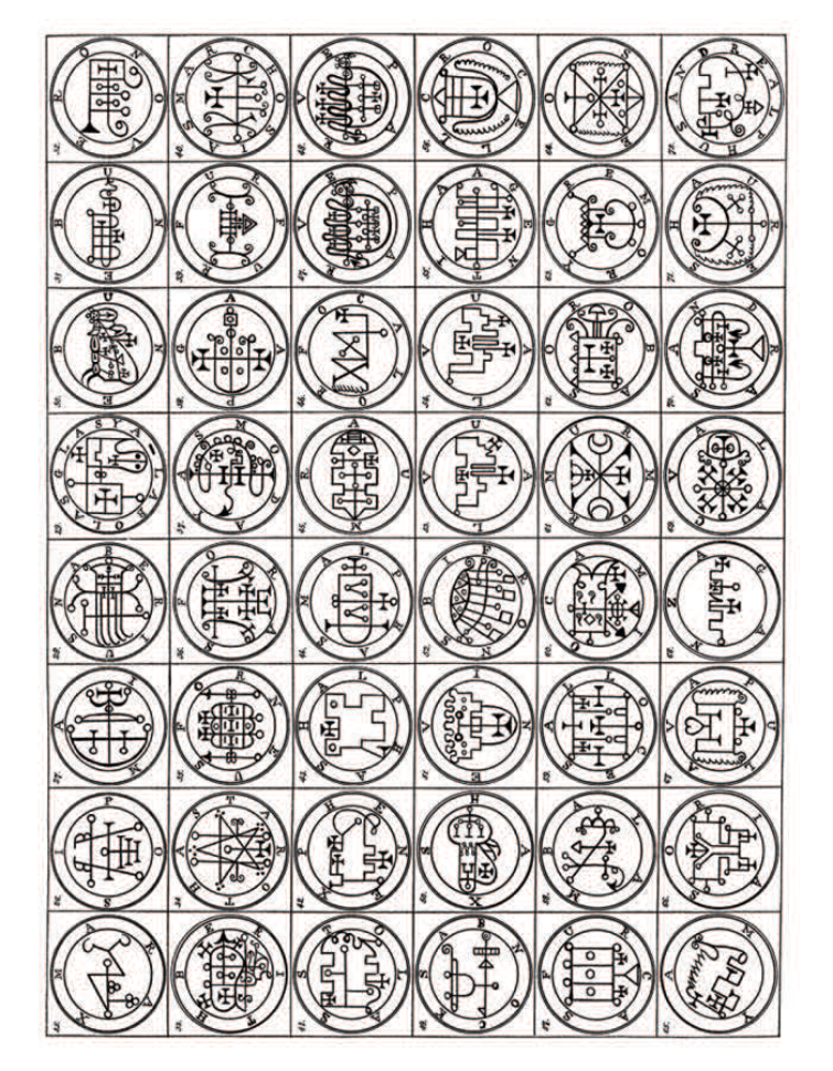 Original scan of The Goetia, PDF page 26