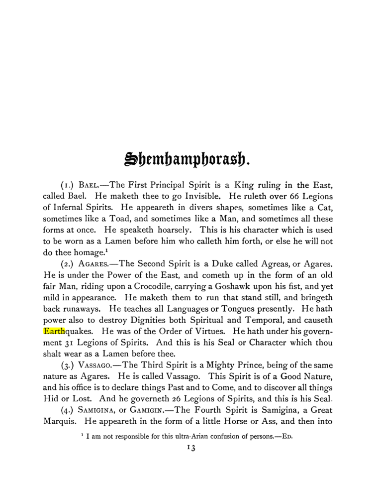 Original scan of The Goetia, PDF page 27